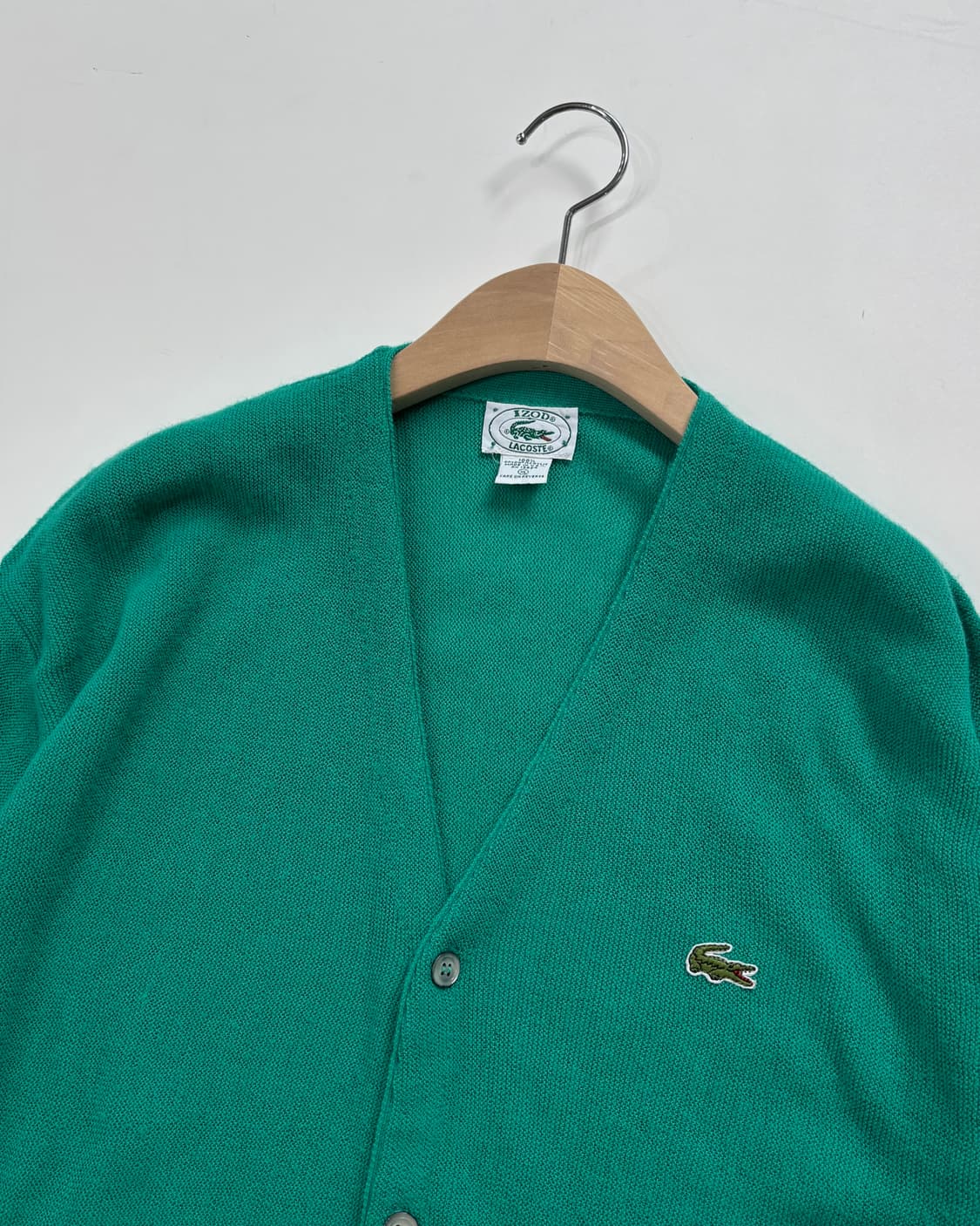 Lacoste 아이조드 라코스테 브이넥 울 가디건  상품이미지3