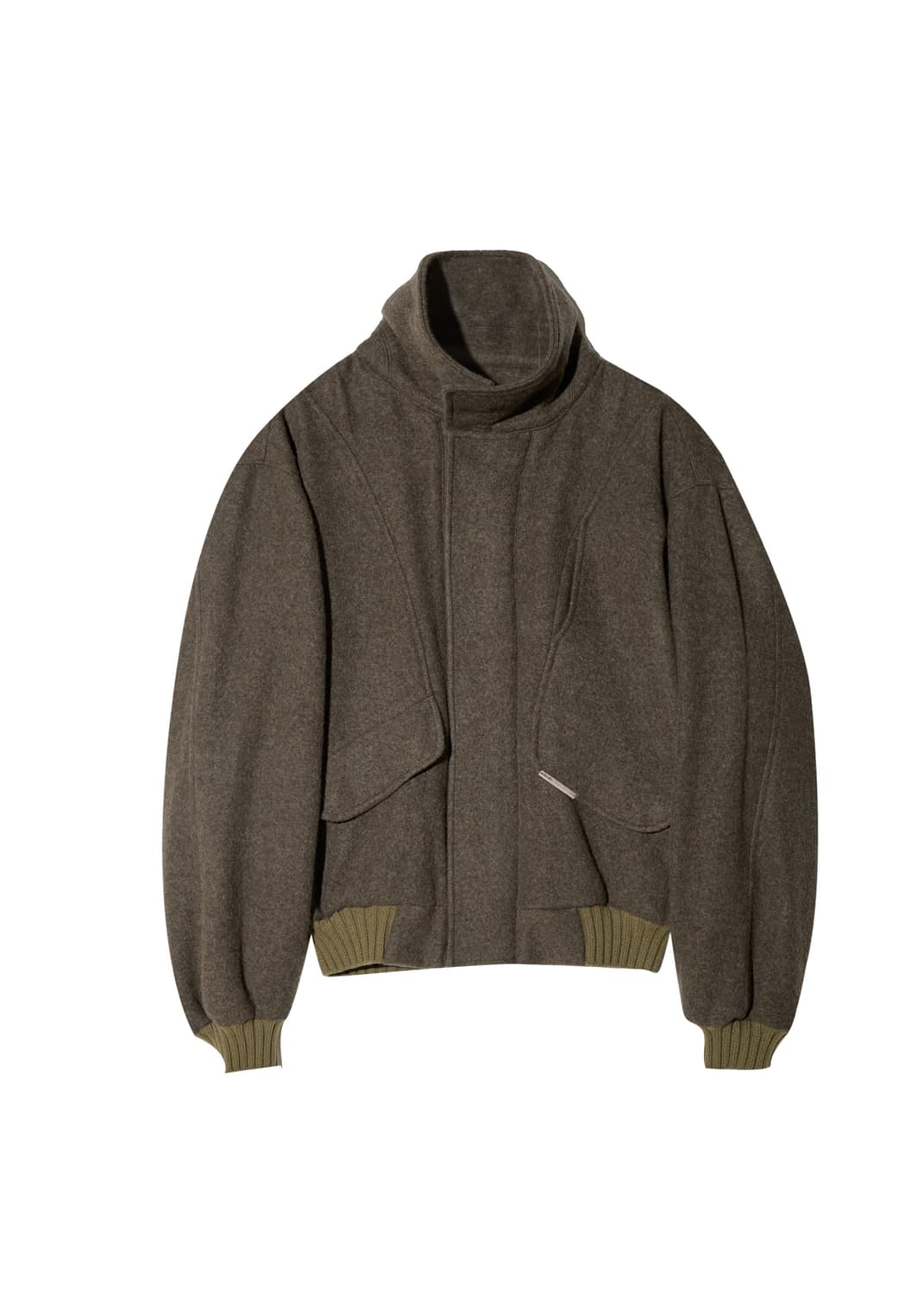 Hyein seo 울 봄버 재킷 카키 3사이즈 상품이미지2