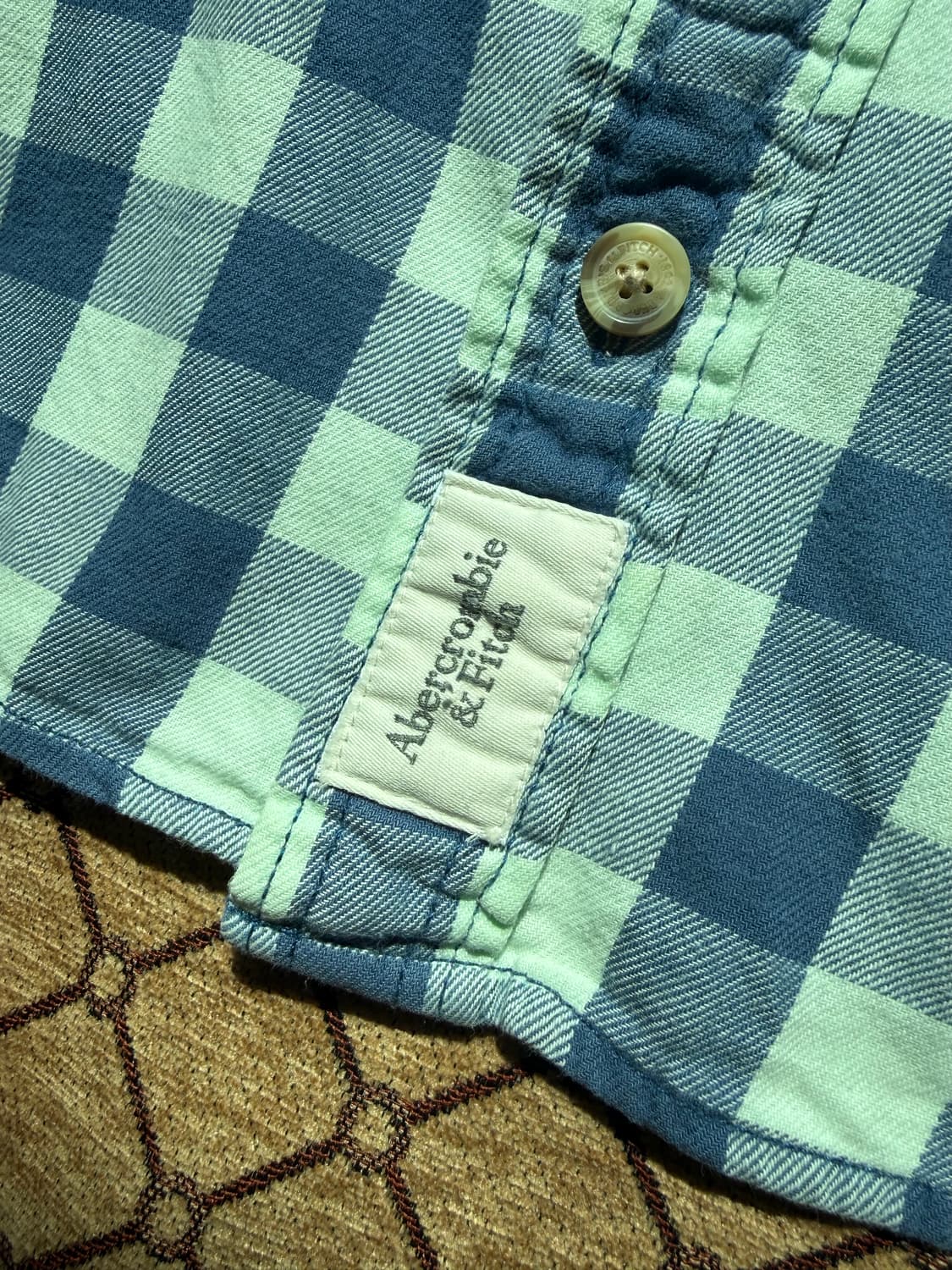 아베크롬비 체크 셔츠 상품이미지5