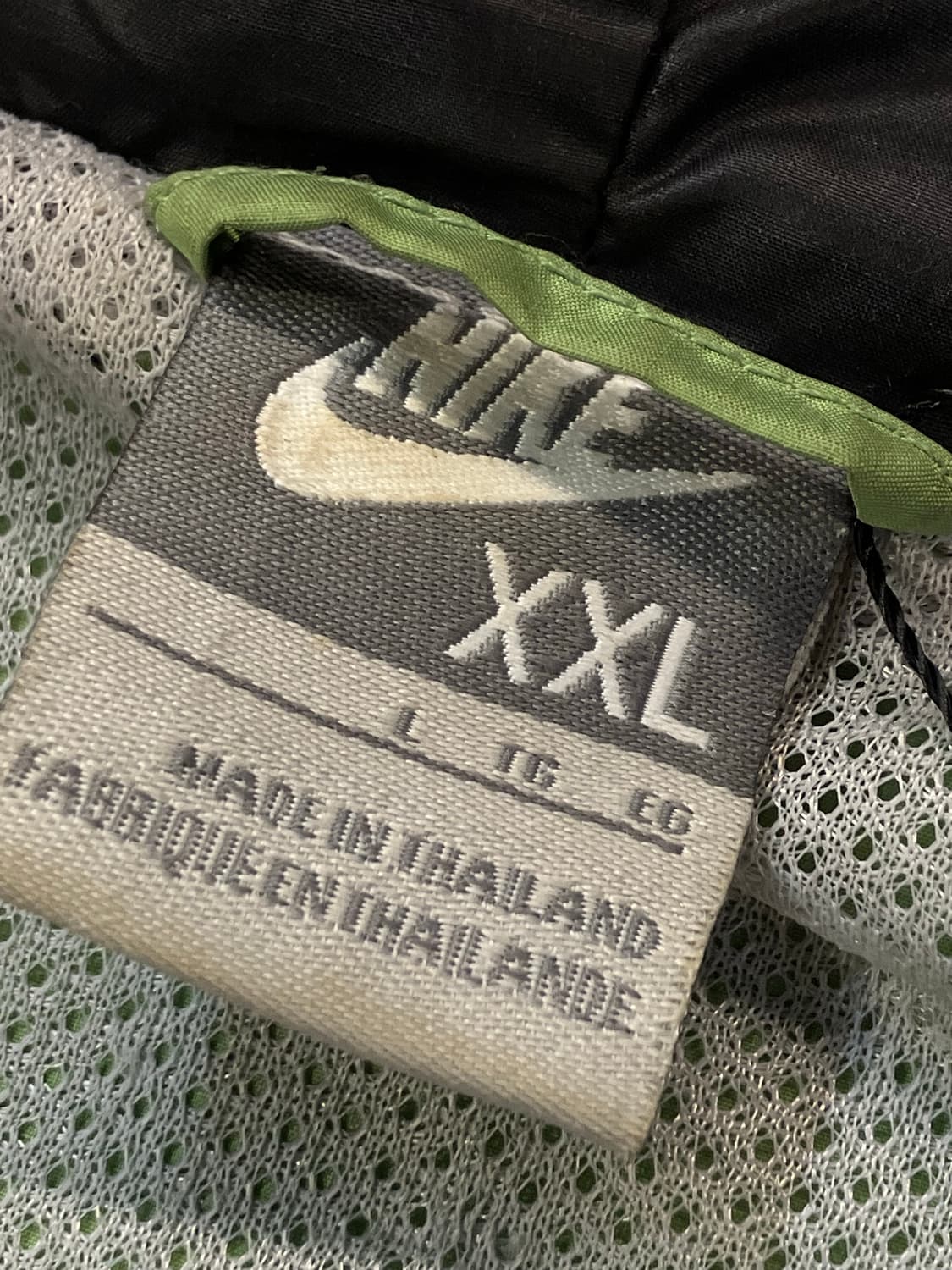 나이키 바람막이 블랙 그린 XXL   #csz2409 상품이미지5