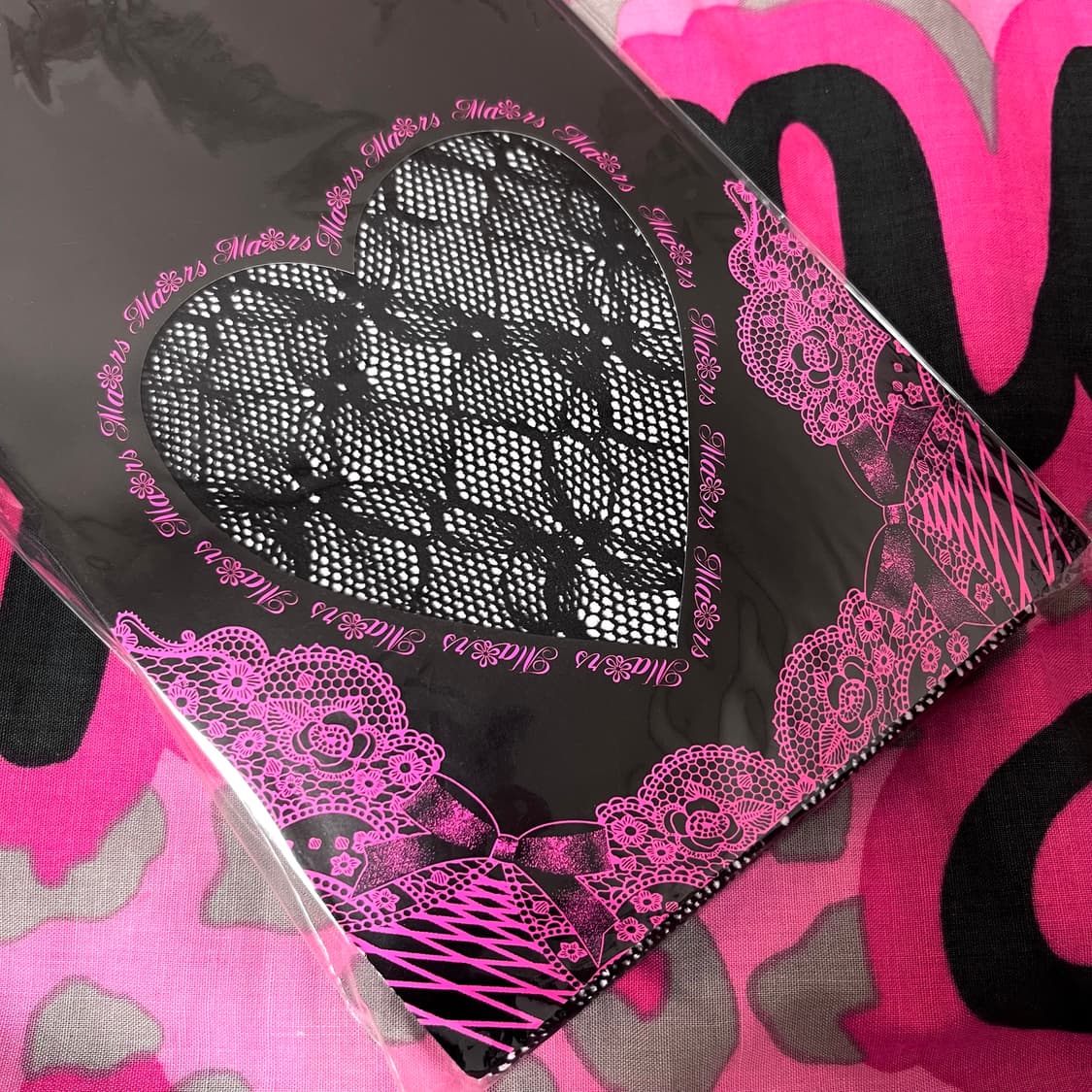 MA*RS마즈 플라워패턴 망사 스타킹 히메 로맨틱 오네갸루 핀터 109 상품이미지1