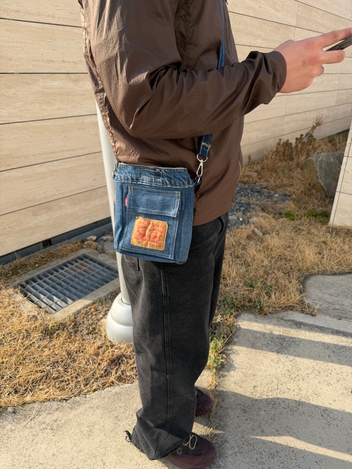 리바이스502 업사이클 미니백 상품이미지6