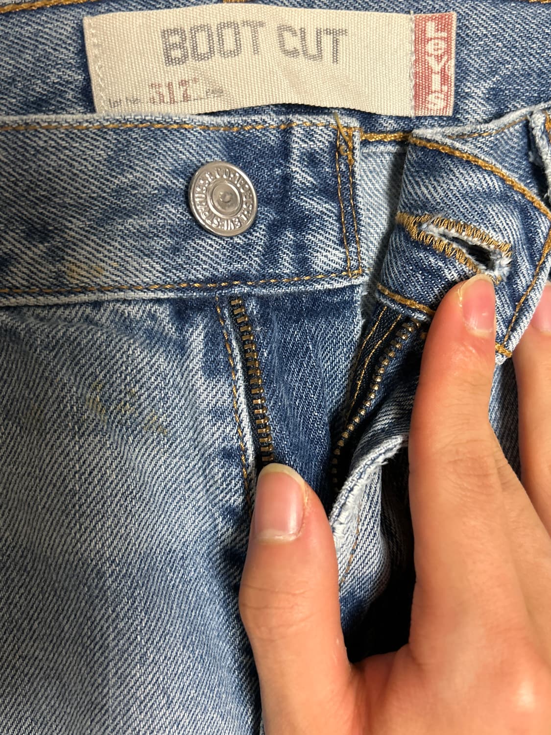 리바이스 517 리페어진 33w 상품이미지4