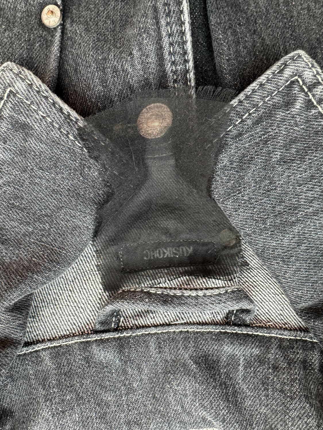 쿠시코크 멀티 리벳 데님 자켓 바이컬러 M  상품이미지9