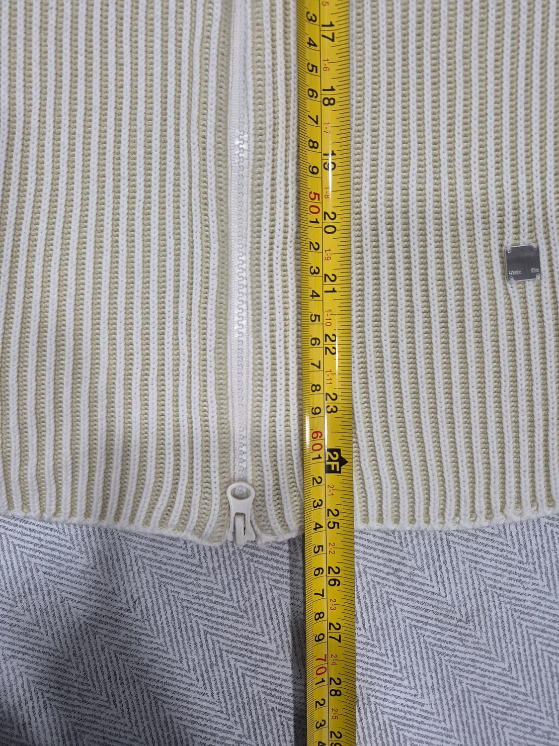 마뗑킴 하이넥 니트 집업 가디건 집업 투웨이 여성 프리사이즈 상품이미지10