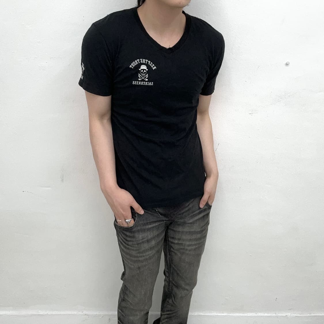 Chicano style printing short sleeve 상품이미지3