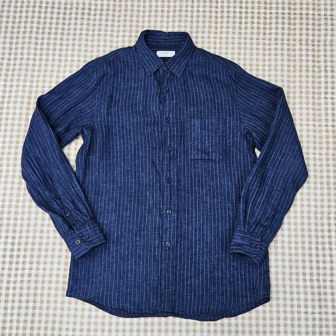 유니클로 마100 긴소매 셔츠 남자100 상품이미지1