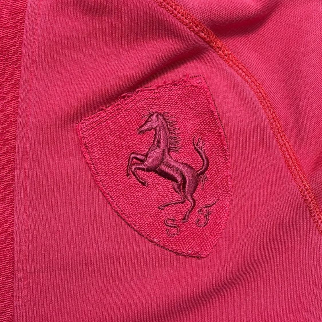 PUMA 스쿠데리아 페라리 후드집업 레드 2XL 상품이미지2