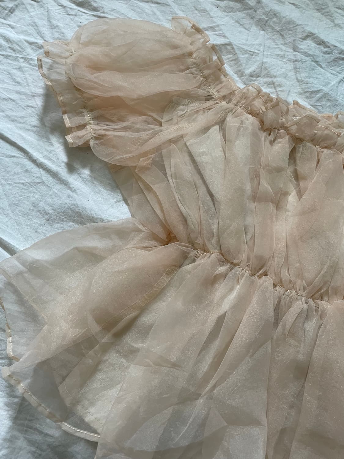 Grl 페어리 퍼프 오프숄더 블라우스 상품이미지2