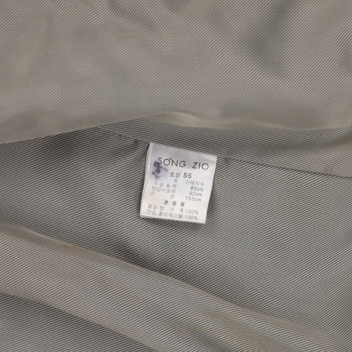 55 송지오옴므 여성 싱글 라이더 가죽 자켓 4165 상품이미지8