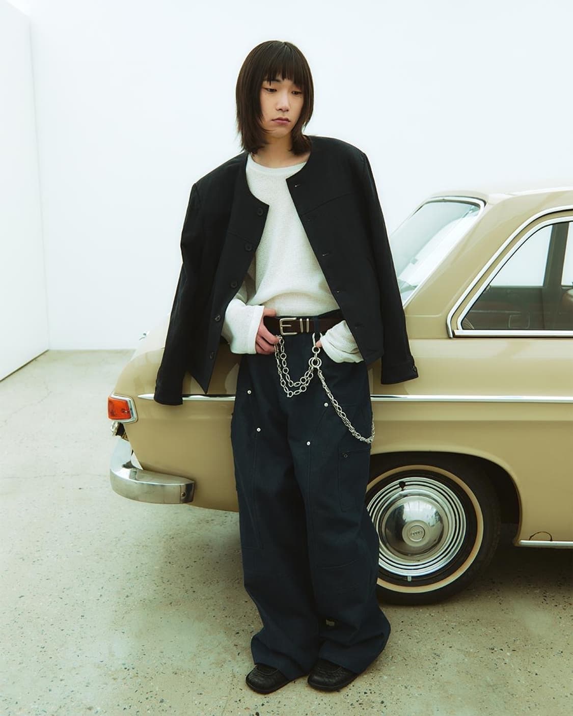 (구매!) 알렌느 라운드넥 블레이저 상품이미지1