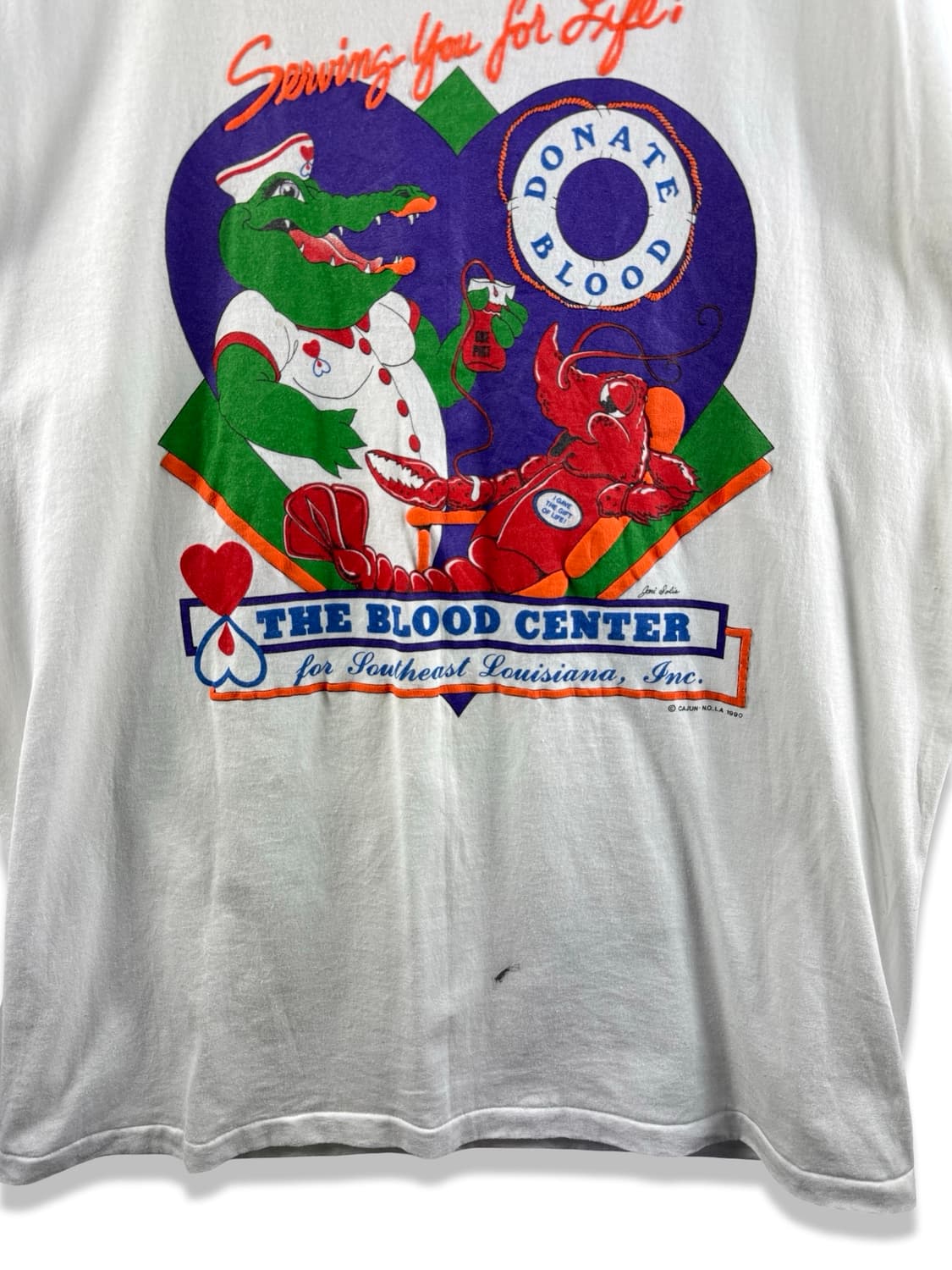 90S 미국생산 싱글스티치 프린팅 티셔츠2659 상품이미지4