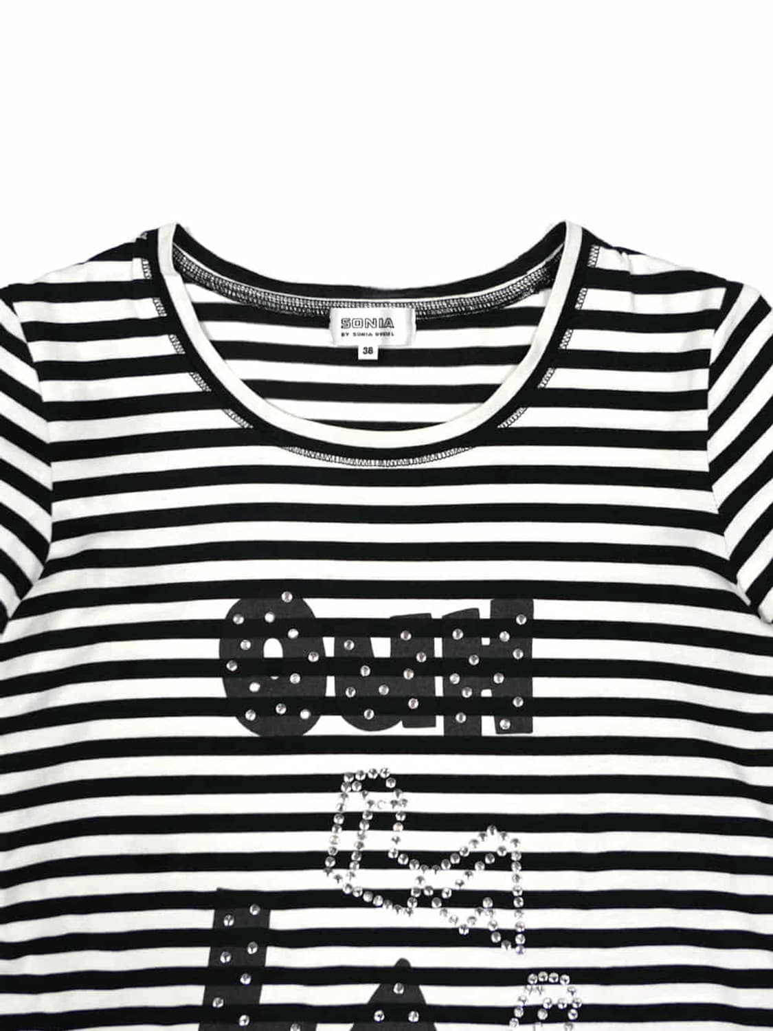 Sonia Rykiel stud logo T-shirt 상품이미지2