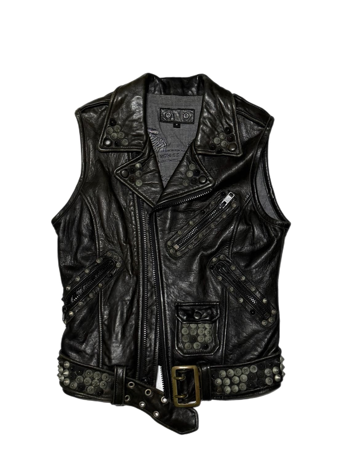 Robin’s Jean Studded Leather Vest 상품이미지1