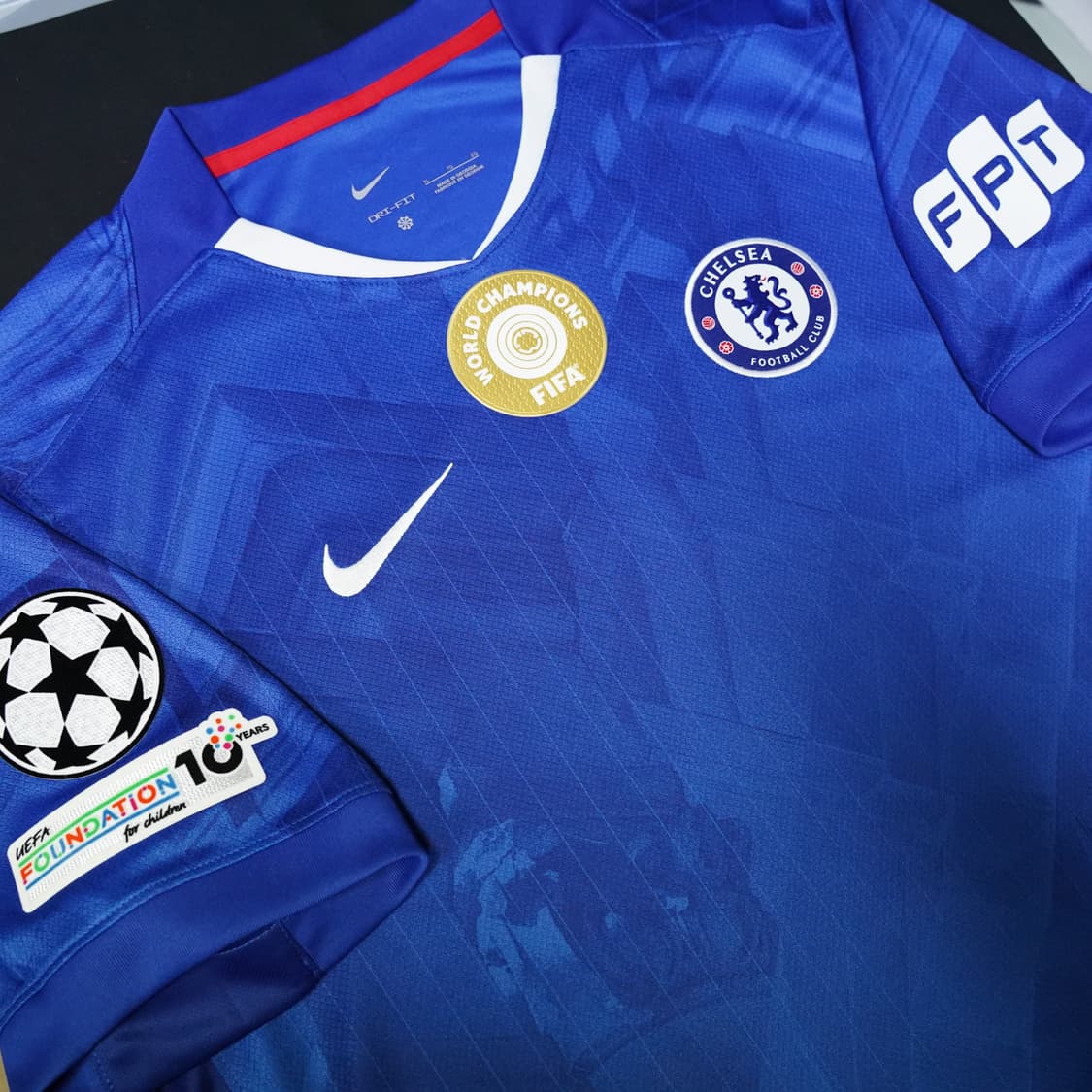 [해외 XL] 25/26 첼시 에스테방 홈 챔스 유니폼 상품이미지7