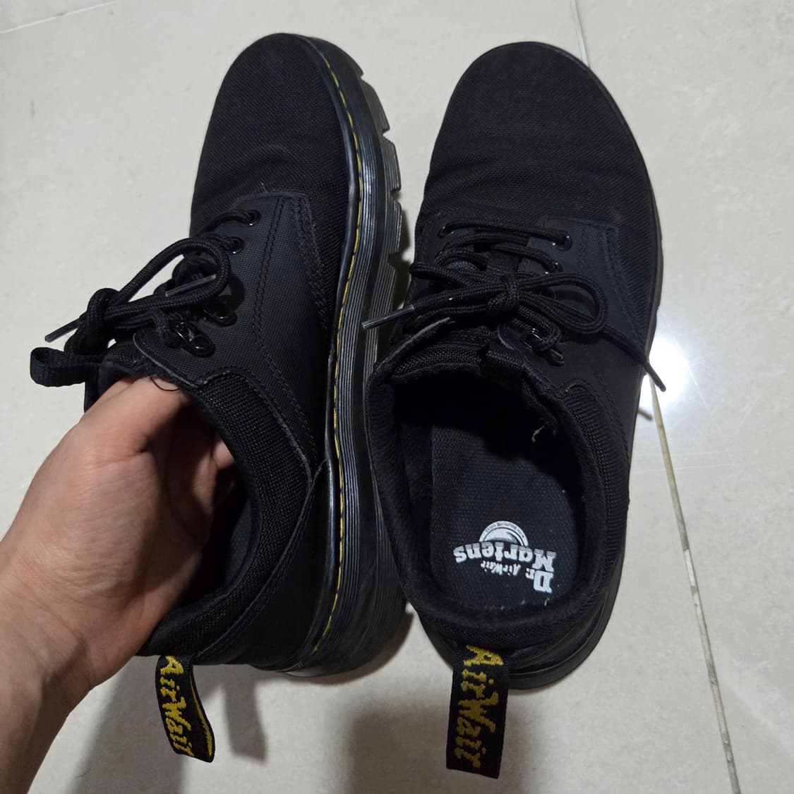 [UK8 270] 닥터마틴 리더 엑스트라 터프 유틸리티 슈즈 블랙 상품이미지1