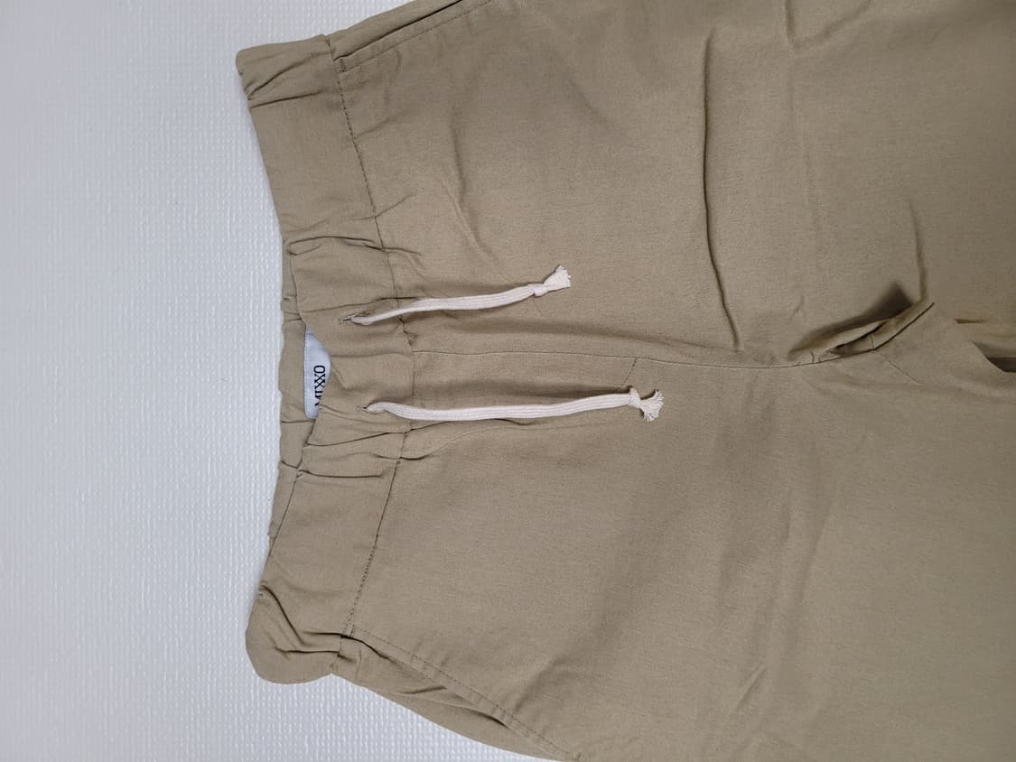 미쏘 MIXXO 여자 허리밴딩 면바지 28베이지 상품이미지5