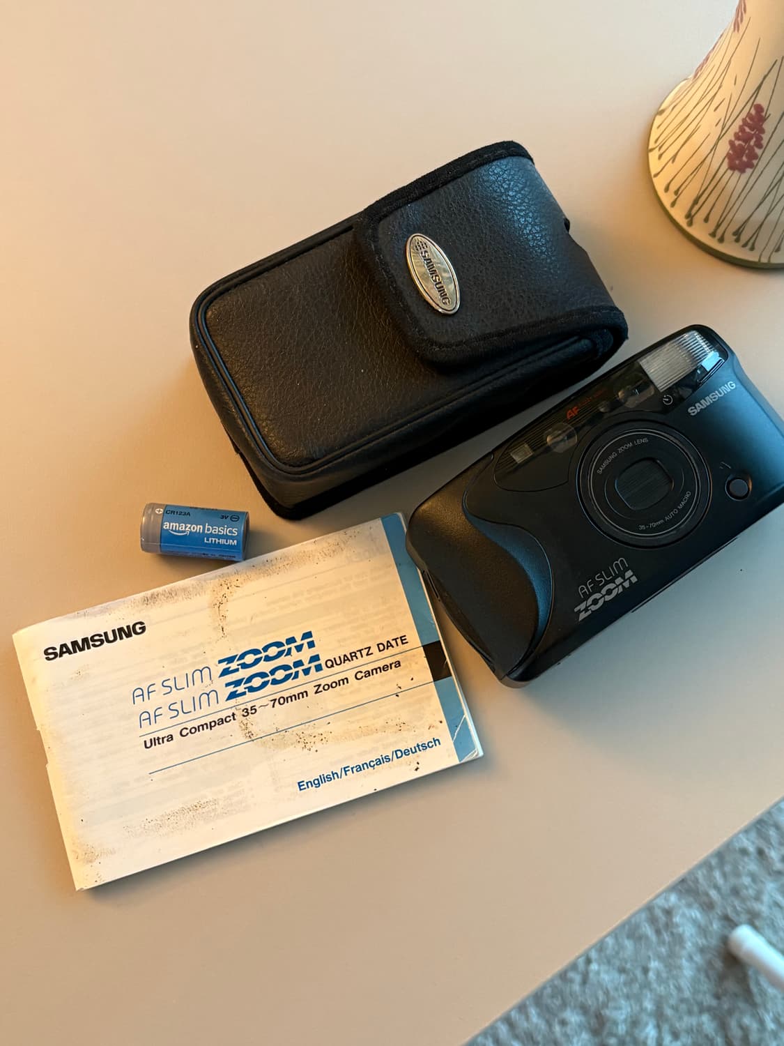 삼성 AF slim zoom 필름 카메라 상품이미지3
