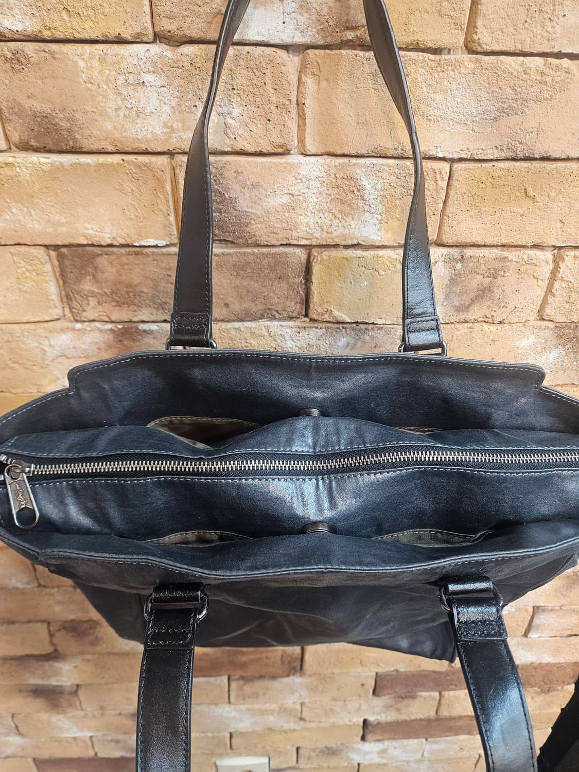 키플링 은색 토트백 겸 숄더백 상품이미지5