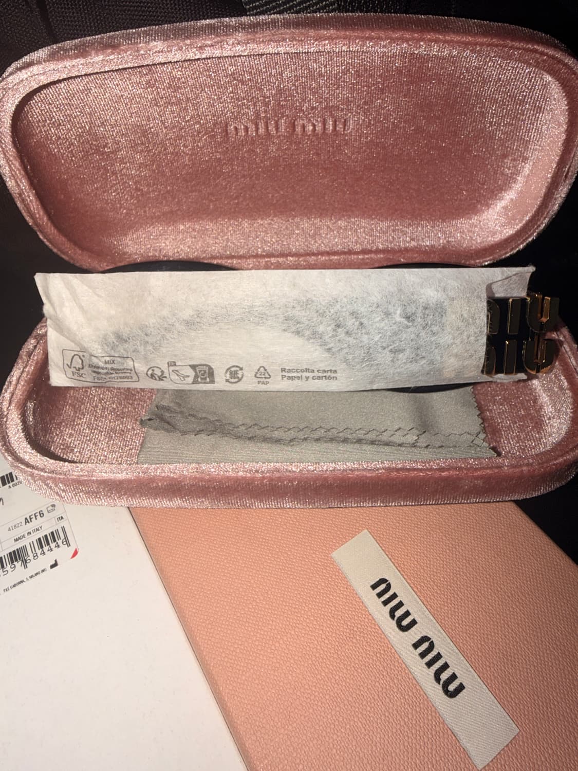 미우미우 글림스 선글라스 상품이미지3