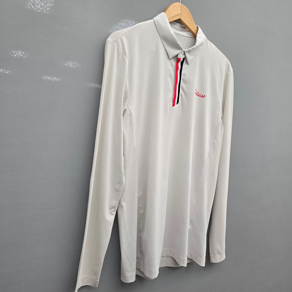 타이틀리스트 골프 긴팔 카라티 화이트 상품이미지3