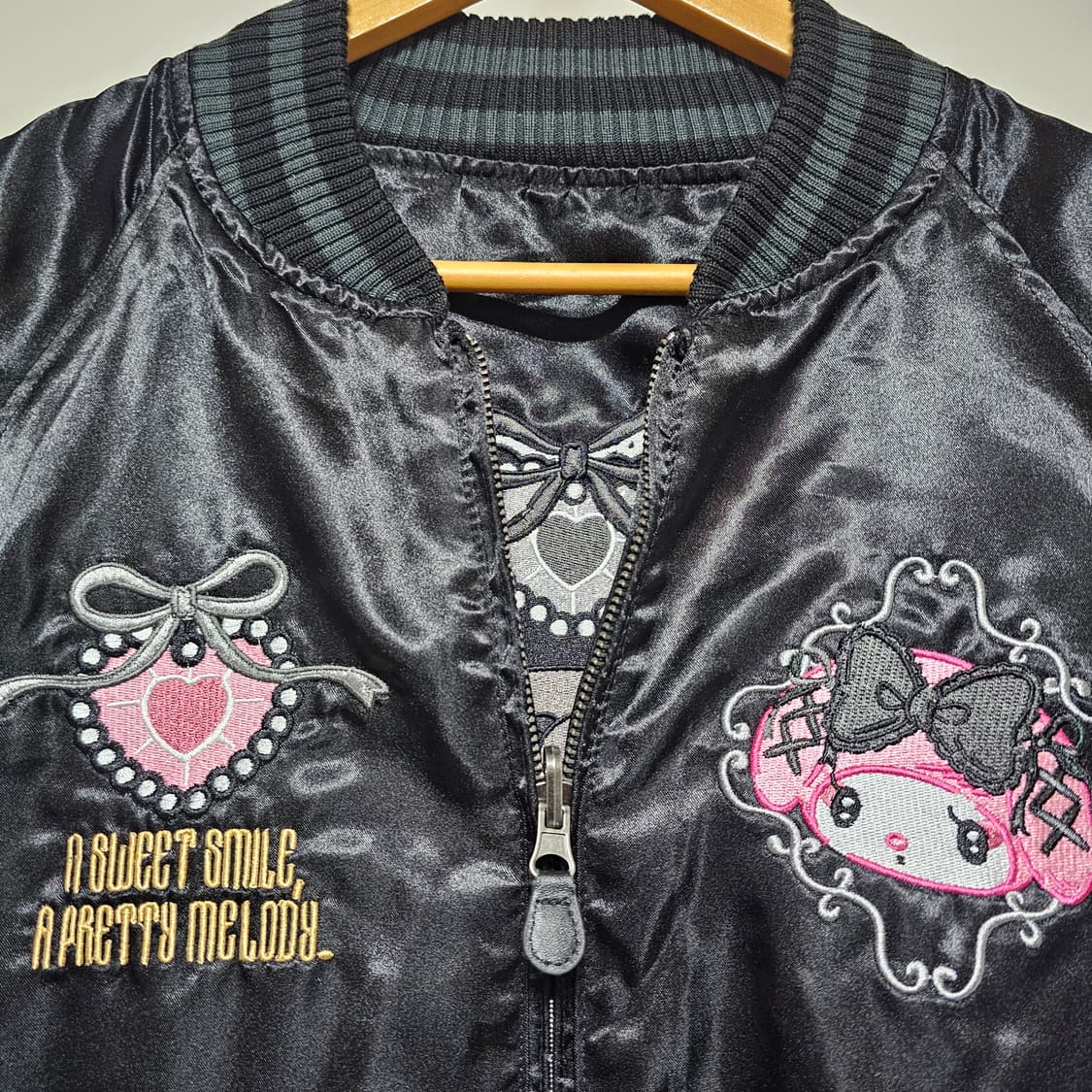 쿠로미 마이멜로디 리버시블 스카쟌 LL사이즈 상품이미지6