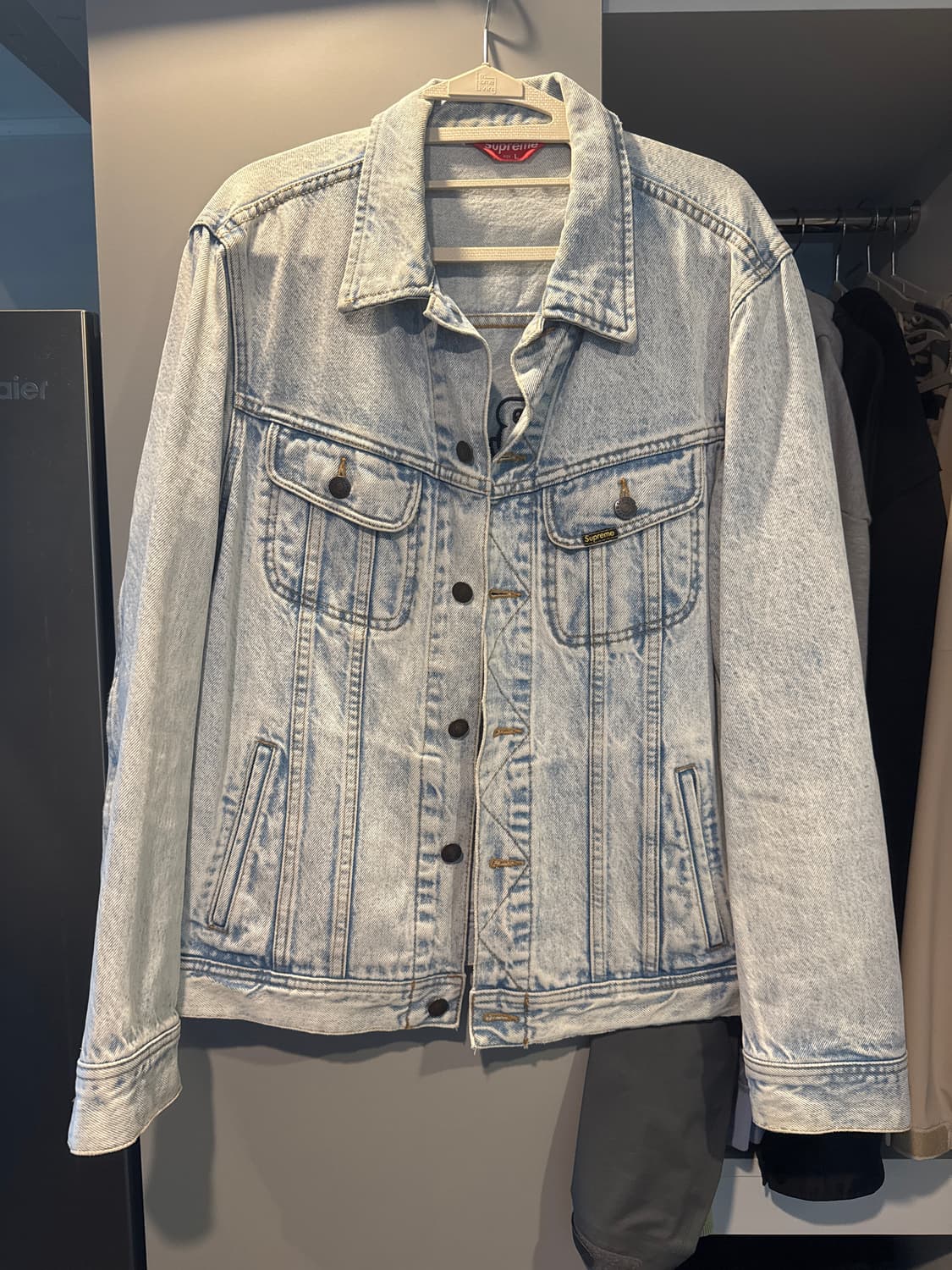 슈프림 연청자켓 L 상품이미지1