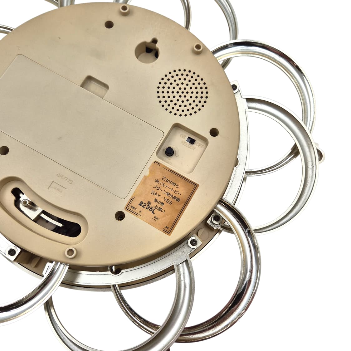 70s 시티즌 튤립 꽃잎 멜로디 괘종 벽시계 상품이미지5