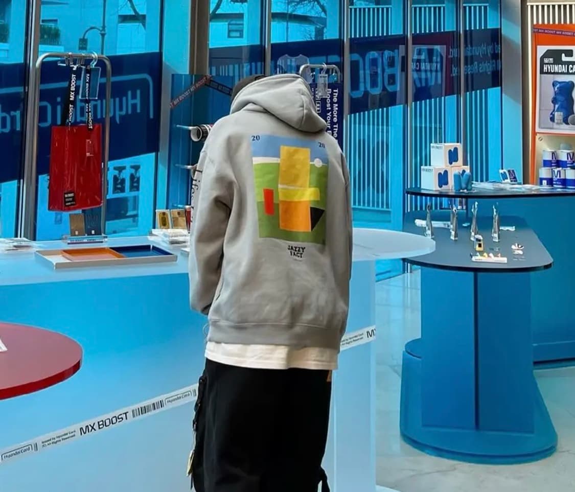 Jazzy fact 10주년 기념 후드티 상품이미지1