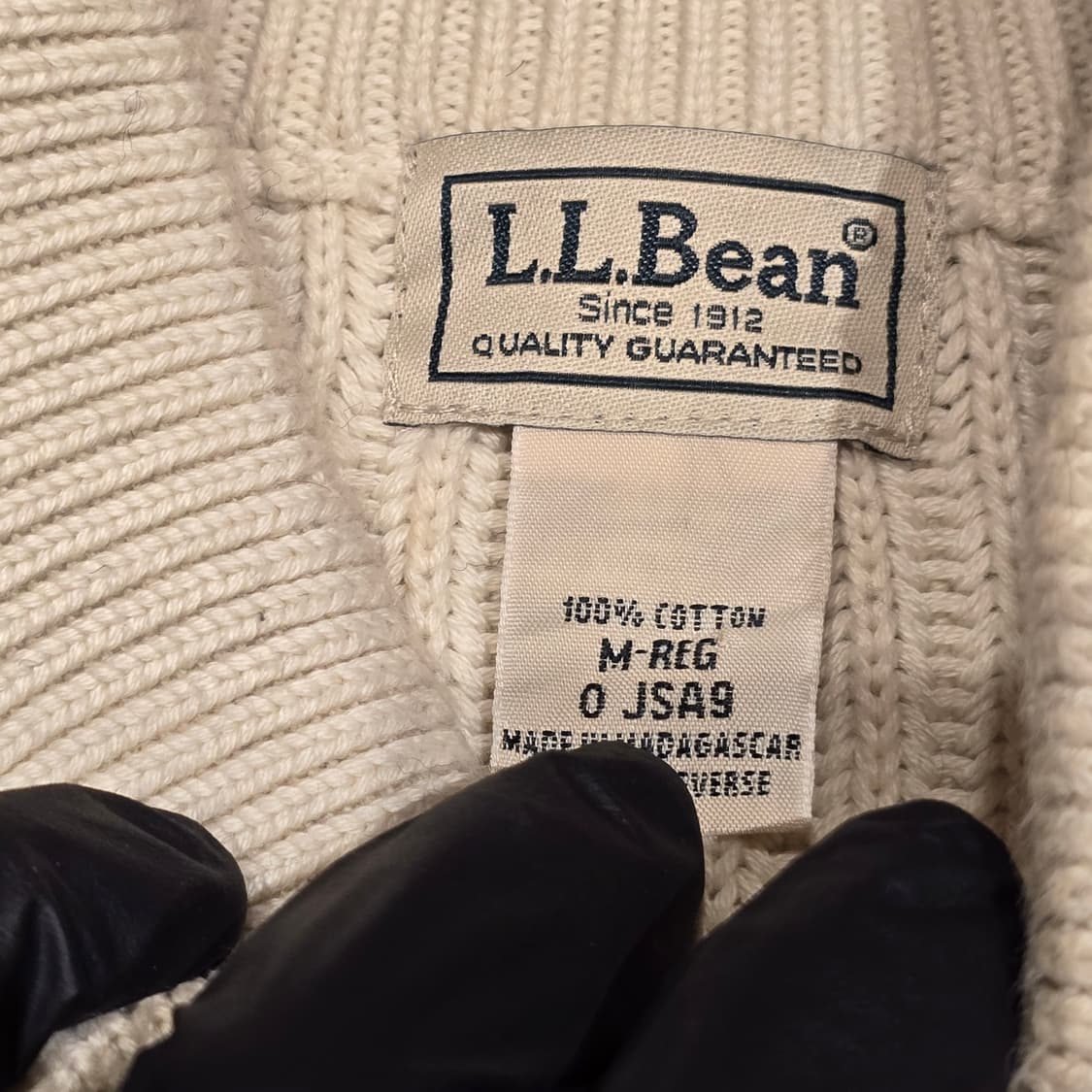 90s L.L.Bean 풀집업 스웨터 자켓 상품이미지3