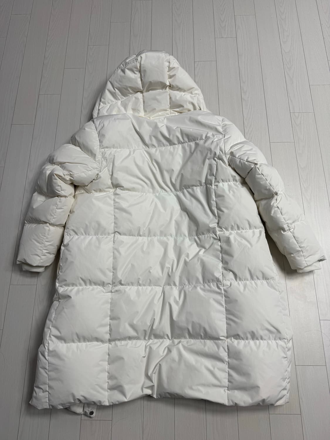 MLB 뉴욕 양키스 롱패딩 화이트 L 상품이미지2