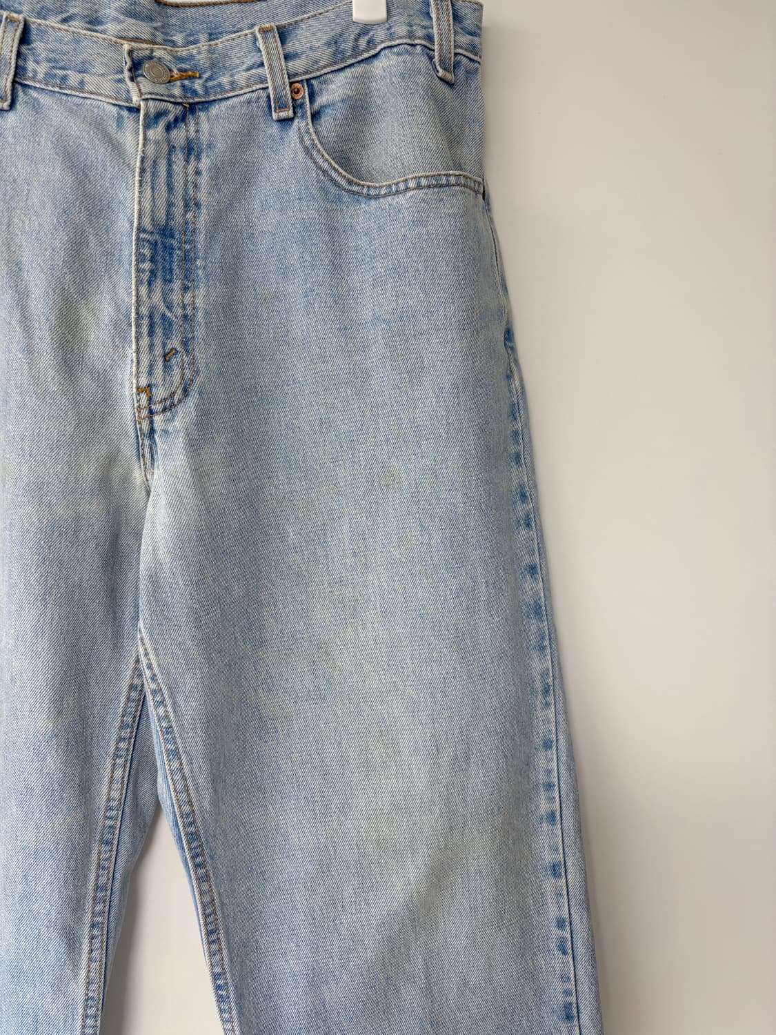 Rare) 90s 리바이스 550 36x32 검정베트윙(라스트00s) 상품이미지3