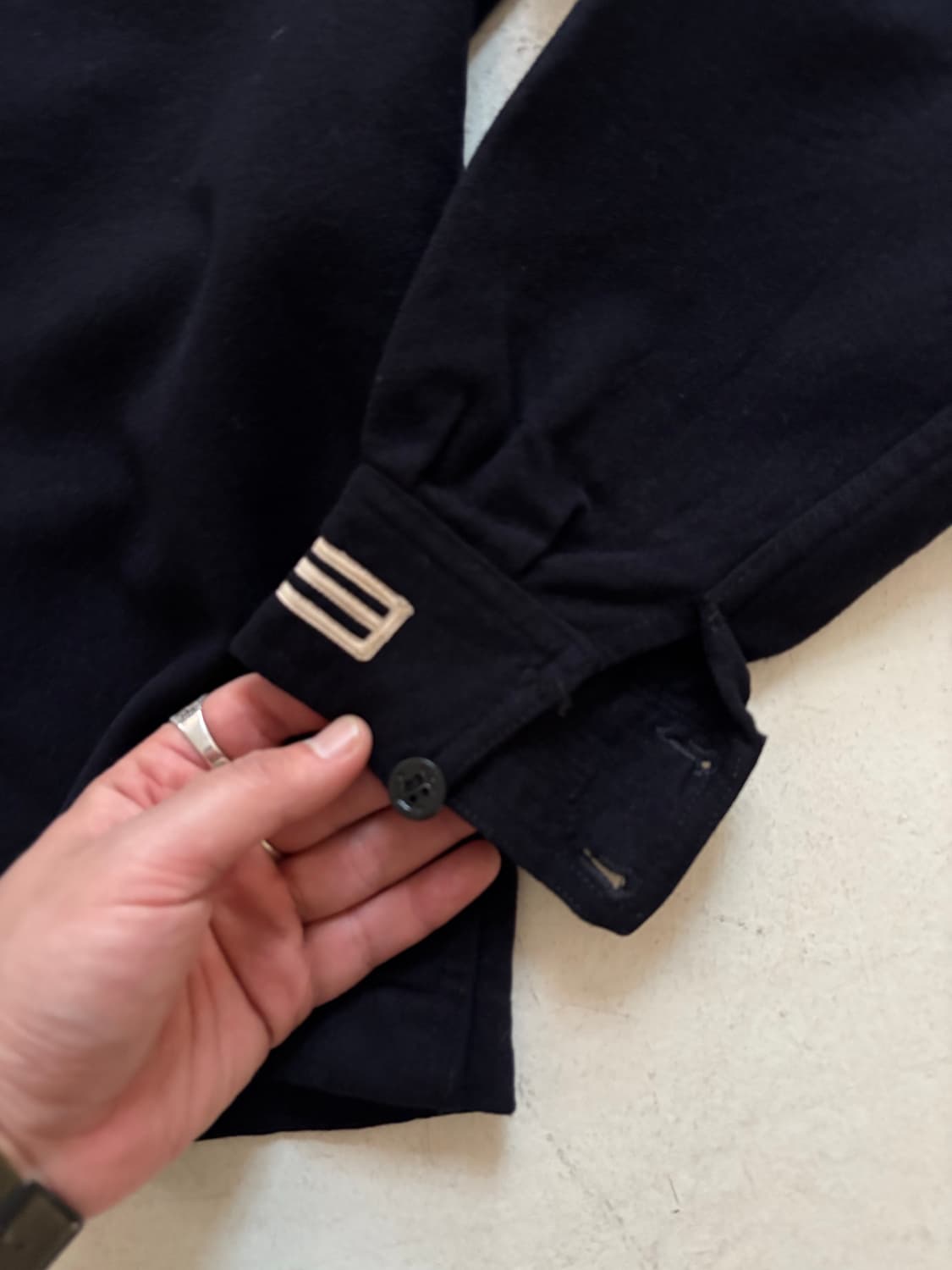 40's WWII USN Sailor Wool Uniform Shirt. 상품이미지4