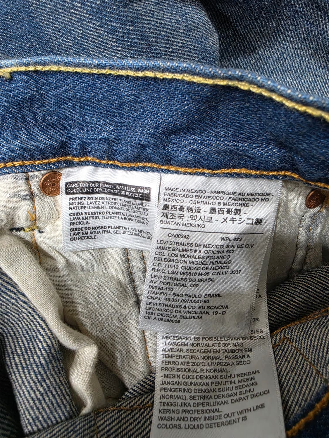 리바이스 501 데님팬츠 청바지 32 x 30 상품이미지8