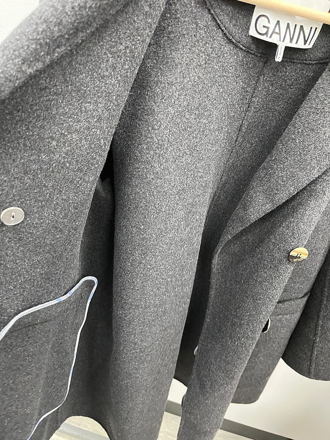 여) 가니 오버 울코트 상품이미지10