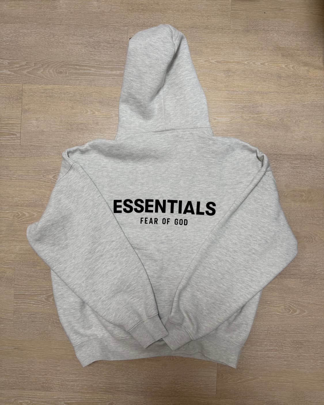 (M)에센셜 더 코어 컬렉션 후드 라이트 오트밀 판매합니다. 상품이미지2