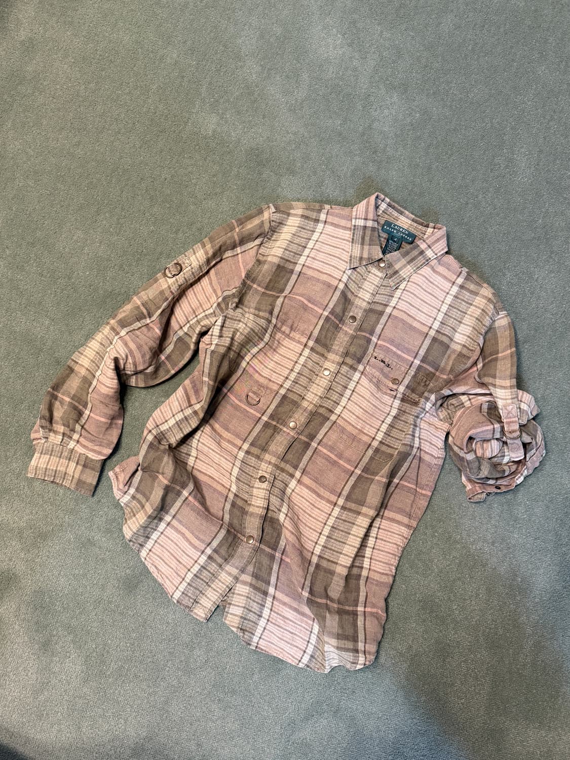 로렌랄프로렌 플란넬 셔츠 상품이미지6