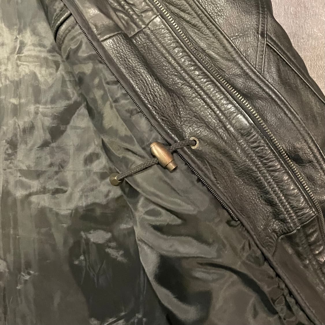 Vintage 100% 리얼소가죽 레더자켓 상품이미지5