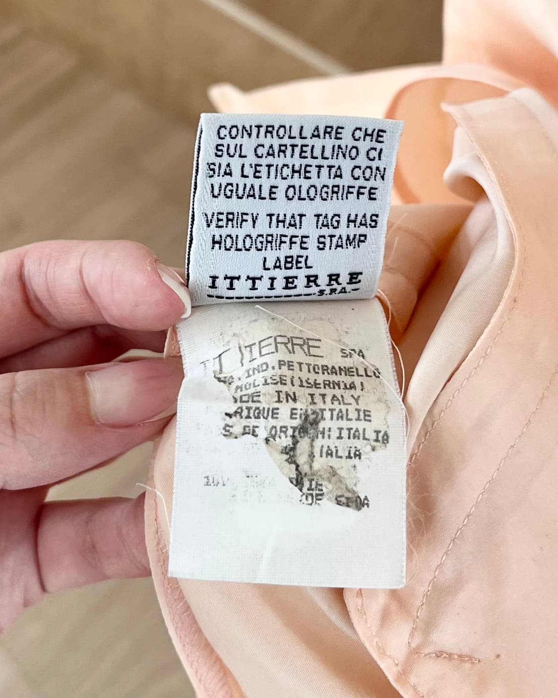 베르사체 라이트 세타 핑크 블레이저 상품이미지8