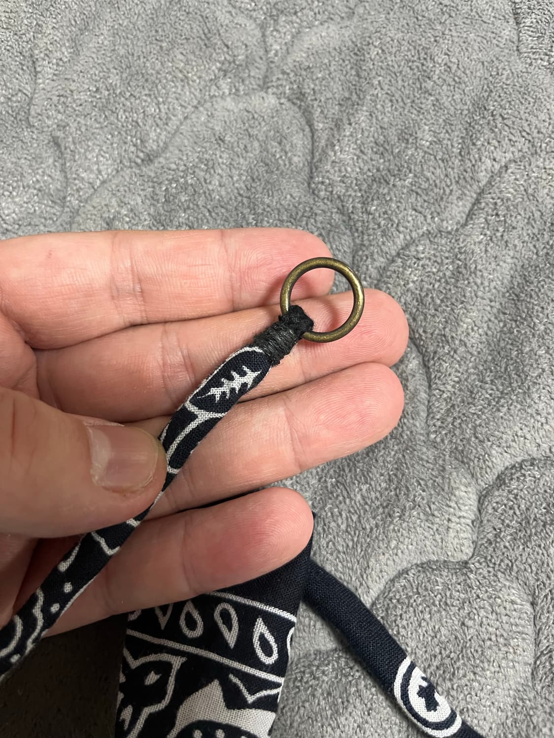 KAPITAL 캐피탈 반다나 목걸이 블랙 상품이미지2