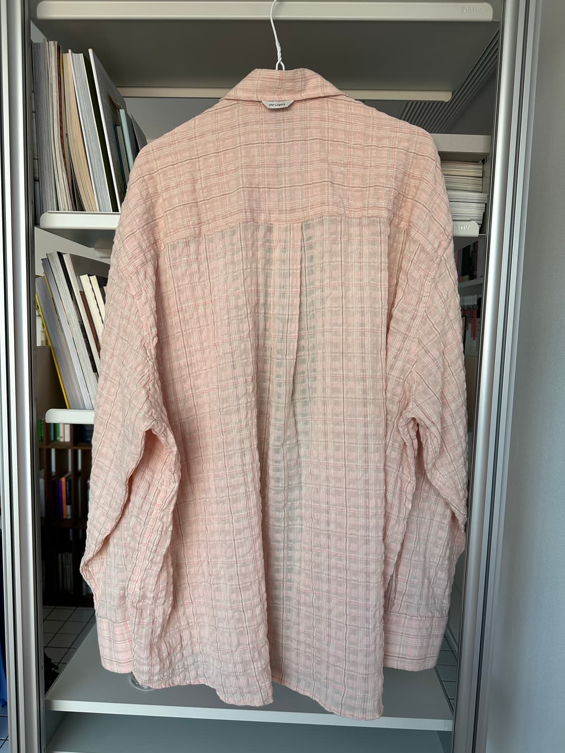 [48]아워레가시 버로우드 셔츠 핑크 상품이미지2