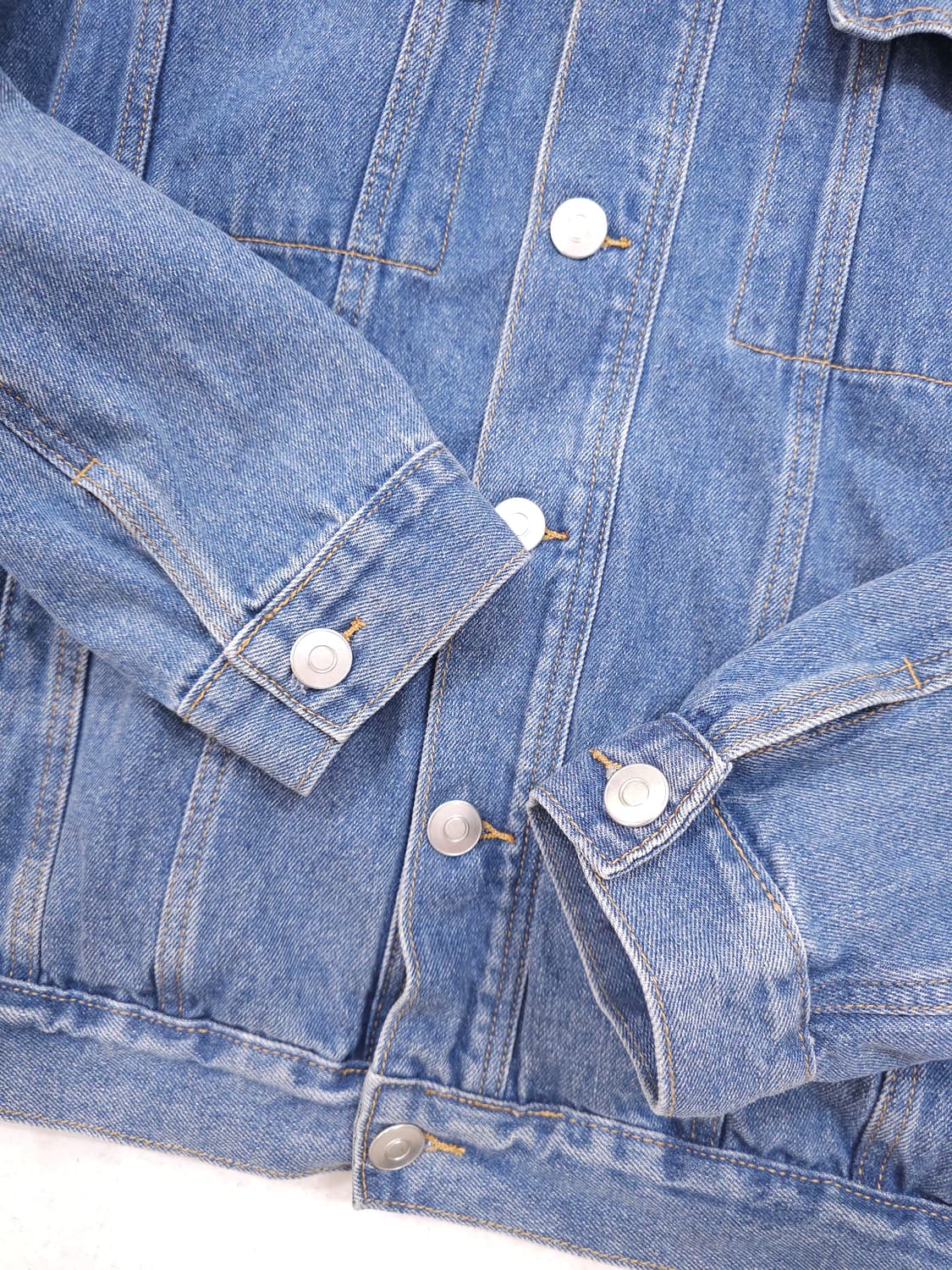 [F] 필드워커(Field Worker) 미디움 워시 트러커 데님 자켓 상품이미지5