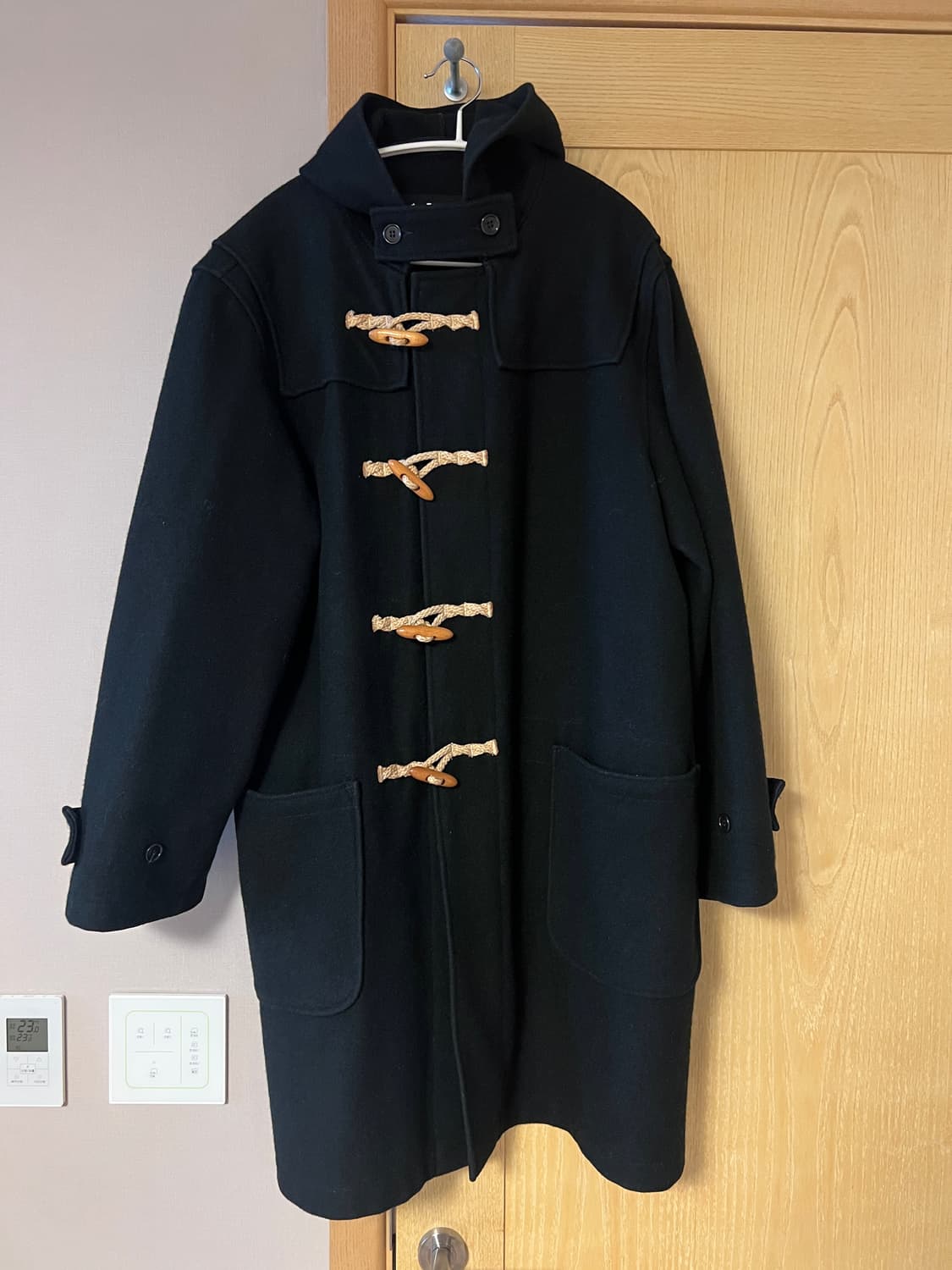 Schott 더플코트 블랙 L 상품이미지1