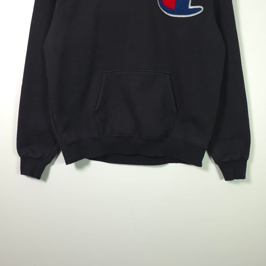챔피언 재팬라인 빅 C로고 후드티 블랙 XL 상품이미지4