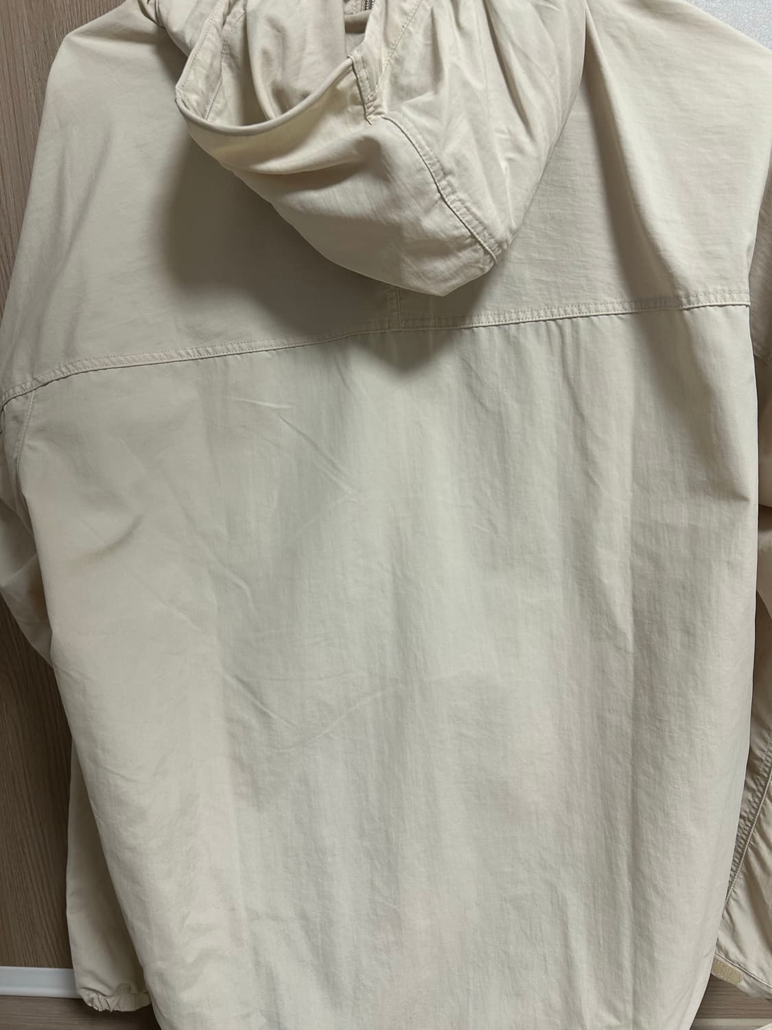 몽벨 재팬 바람막이 아이보리 상품이미지3