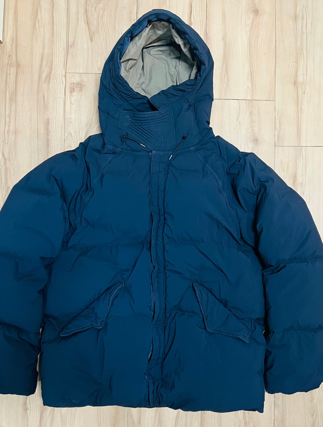 Ten C 텐씨 아틱 다운 파카 네이비 패딩 L 상품이미지7