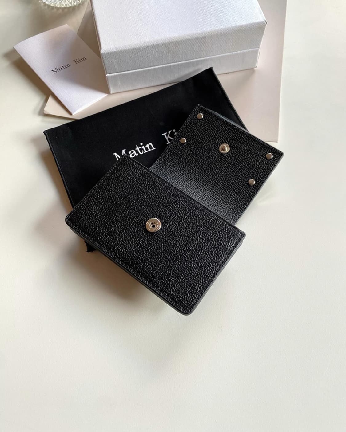 [OS] 마뗑킴 아코디언 지갑 블랙 상품이미지4