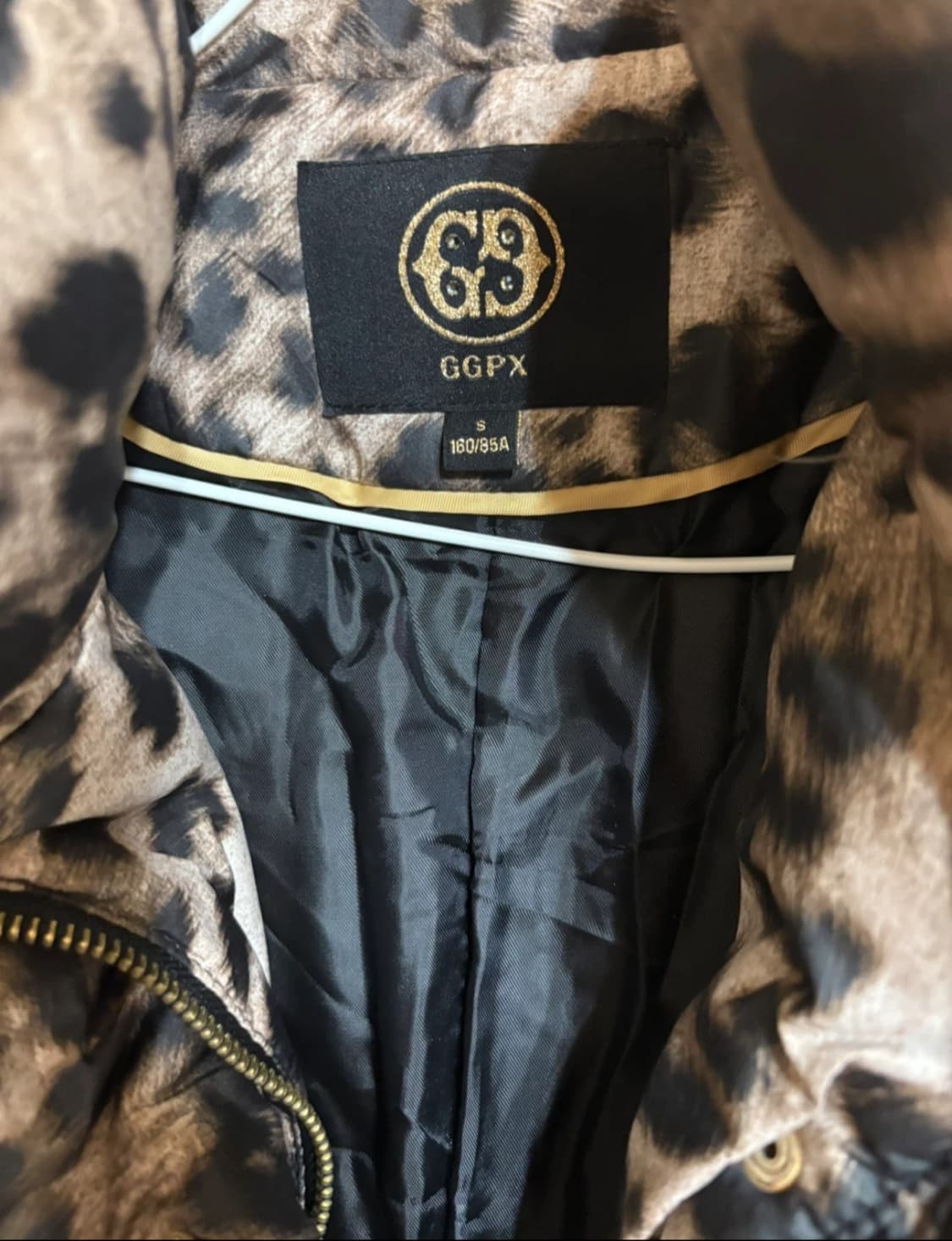 GGPX 레오파드 패턴 패딩 S  상품이미지3