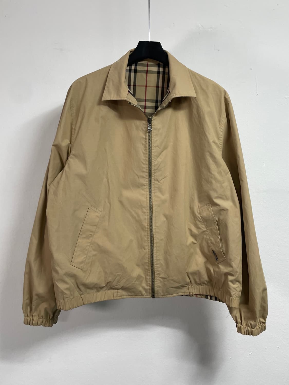 버버리 노바체크 리버시블 블루종 자켓 (on.209) 상품이미지6