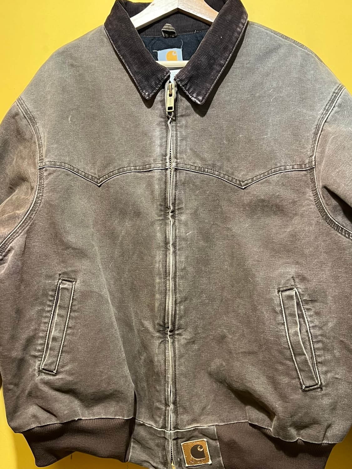 00's [2XL] 칼하트 산타페 J14 CHT 체스트넛 빈티지 워크자켓 상품이미지10